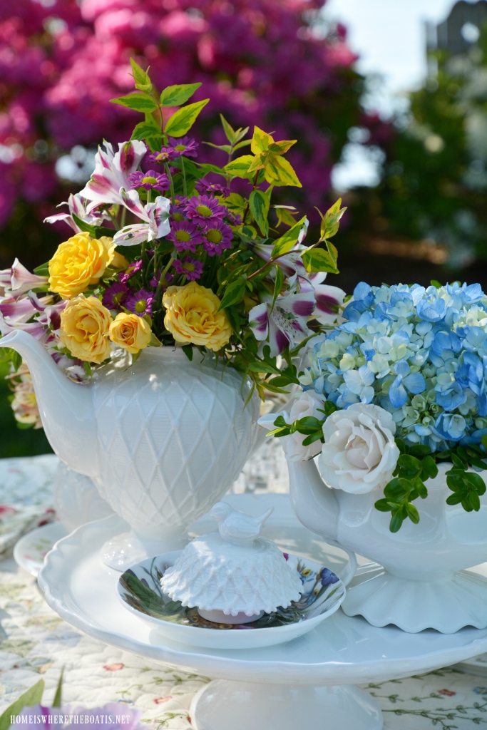 Floral Teapot Arrangment